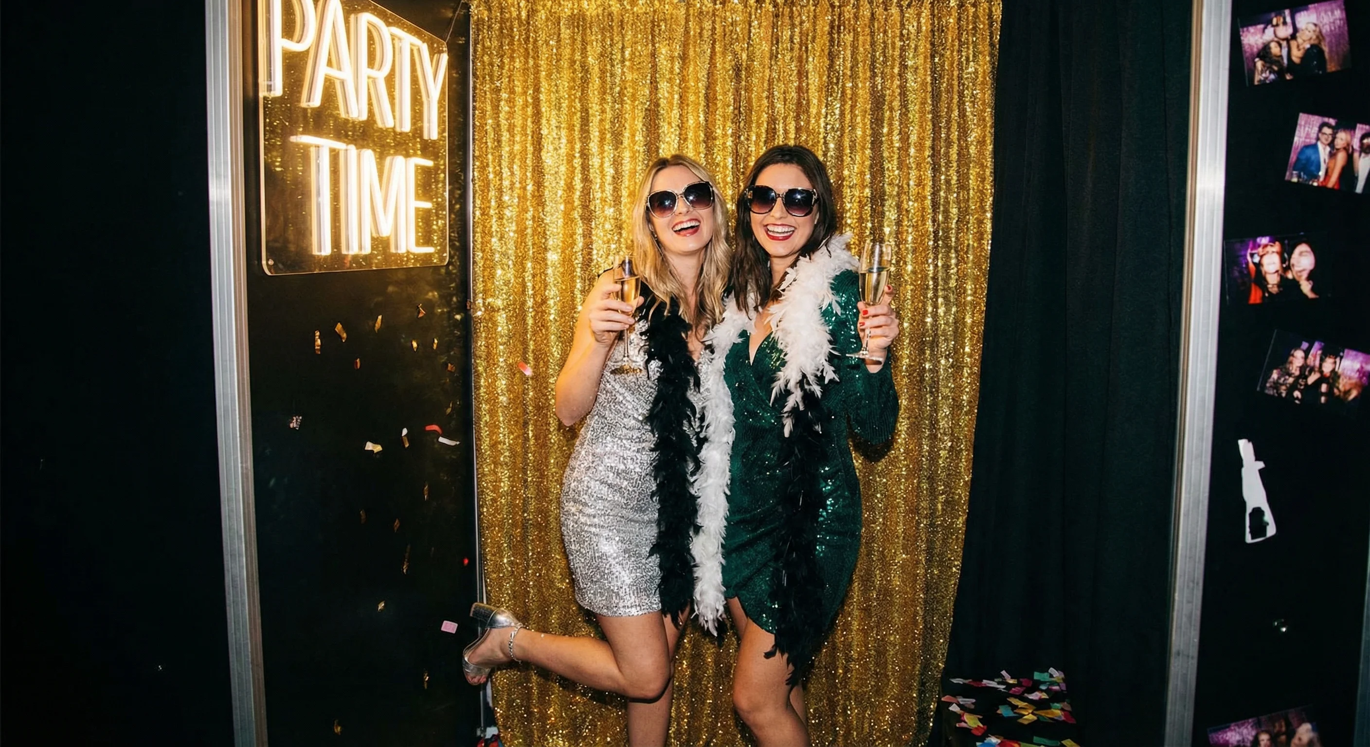 Soirée festive photobooth entreprise Lille