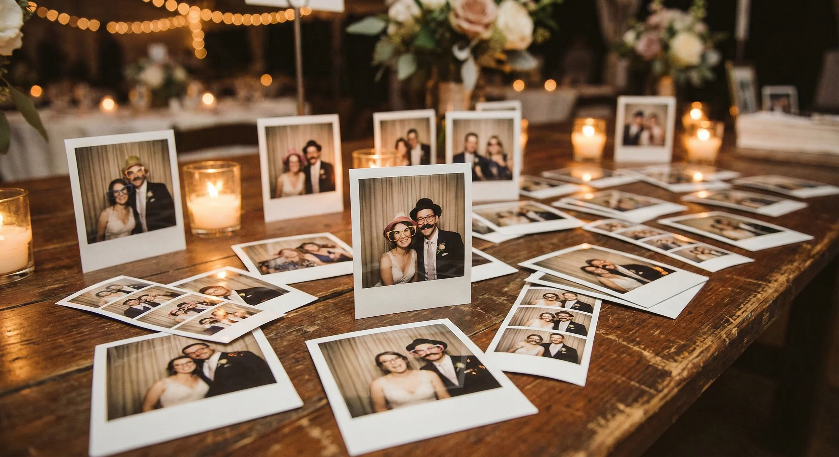 Impressions photo instantanées photobooth